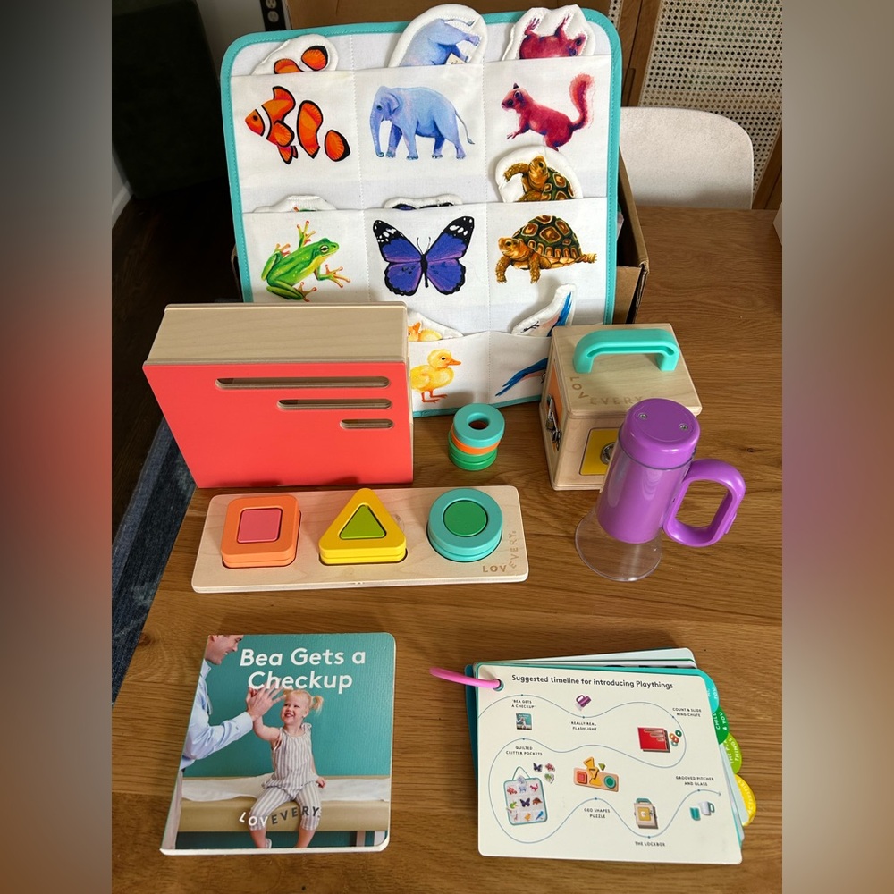 Lovevery “The Realist” Montessori play kit for ages 19,20,21 months